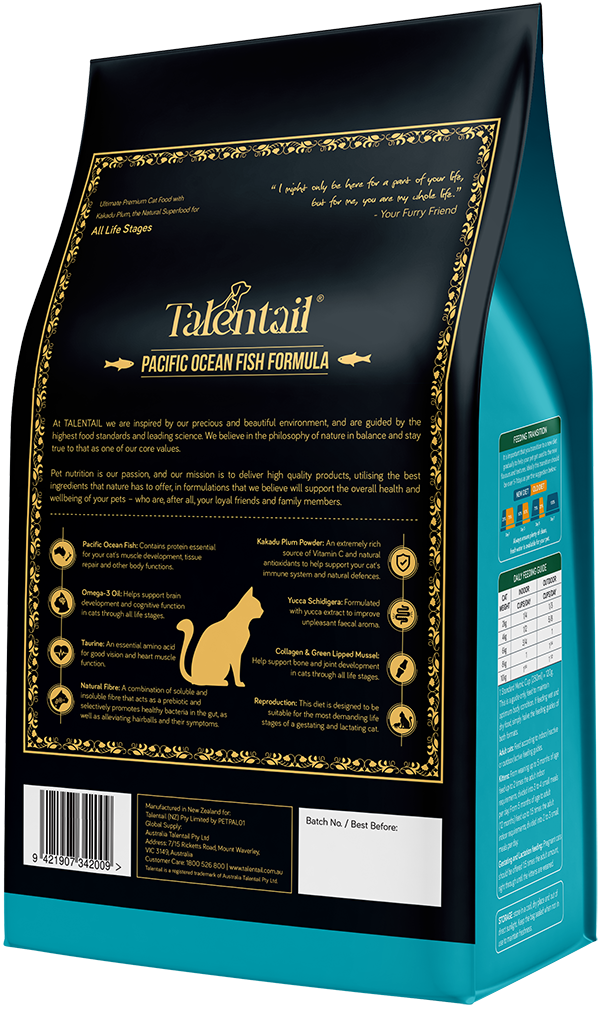 TALENTAIL ULTIMATE Pacific Ocean Fish - Cat 4.5Kg (1.5Kg x 3)