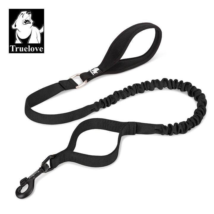 Military dog leash black - M