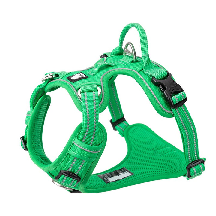 No Pull Dog Harness Green XS