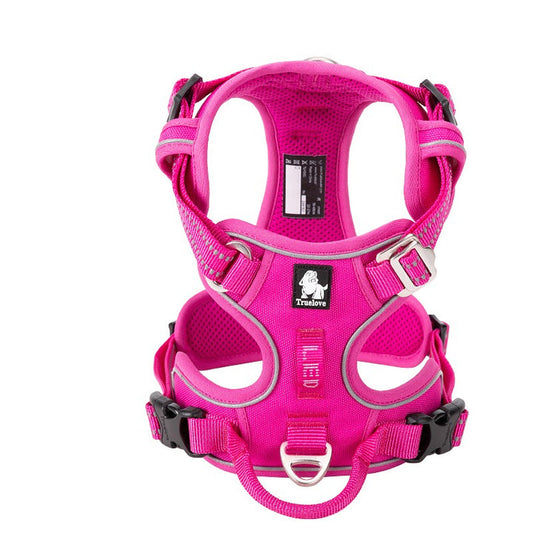 No Pull Dog Harness Pink M