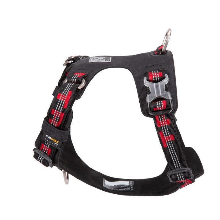 Lightweight 3M reflective Dog Harness Black S