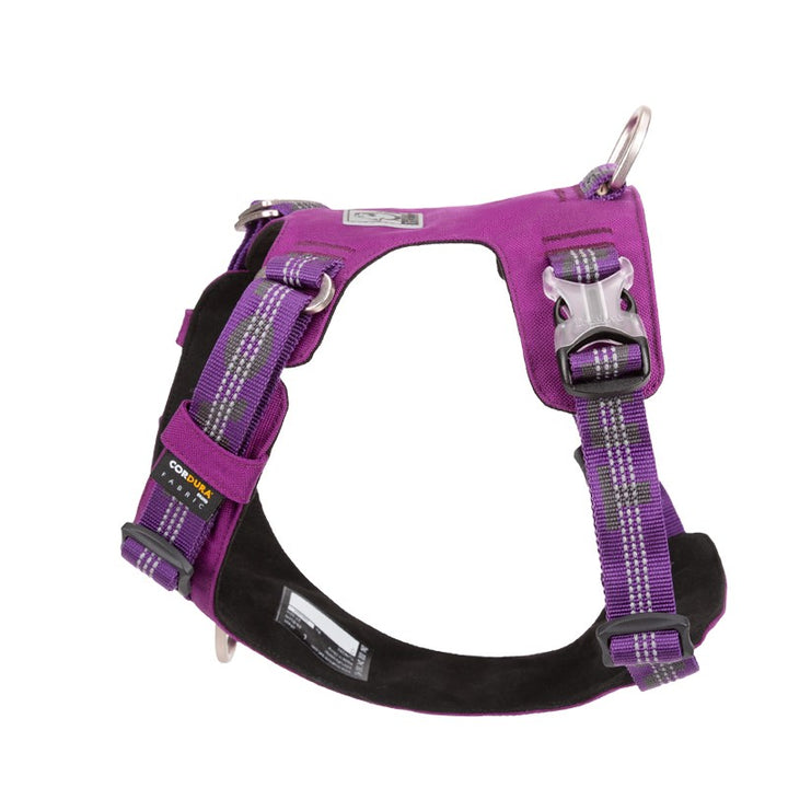 Lightweight 3M reflective Dog Harness Purple L