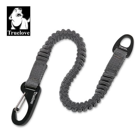 Pet Leash Dog Leash Cat Leash Bungee Extension For Leash Grey M