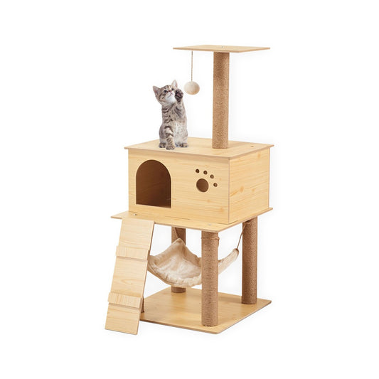 130cm Wooden Cat Tree