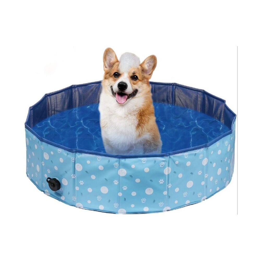 Pet Pool Dog Pool 120cm*30cm XL Blue Circle