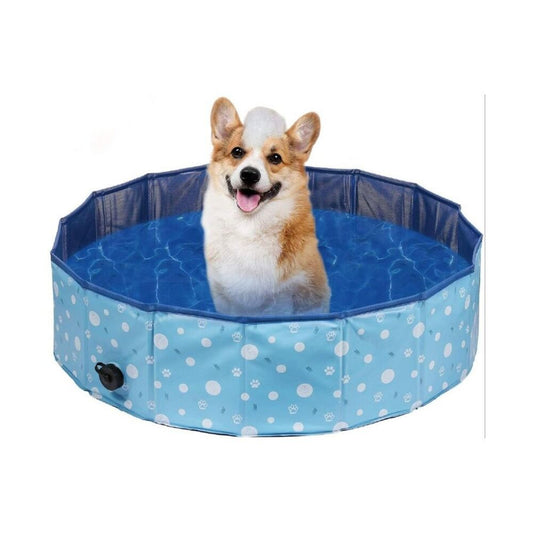 Pet Pool Dog Pool 120cm*30cm XL Blue Circle