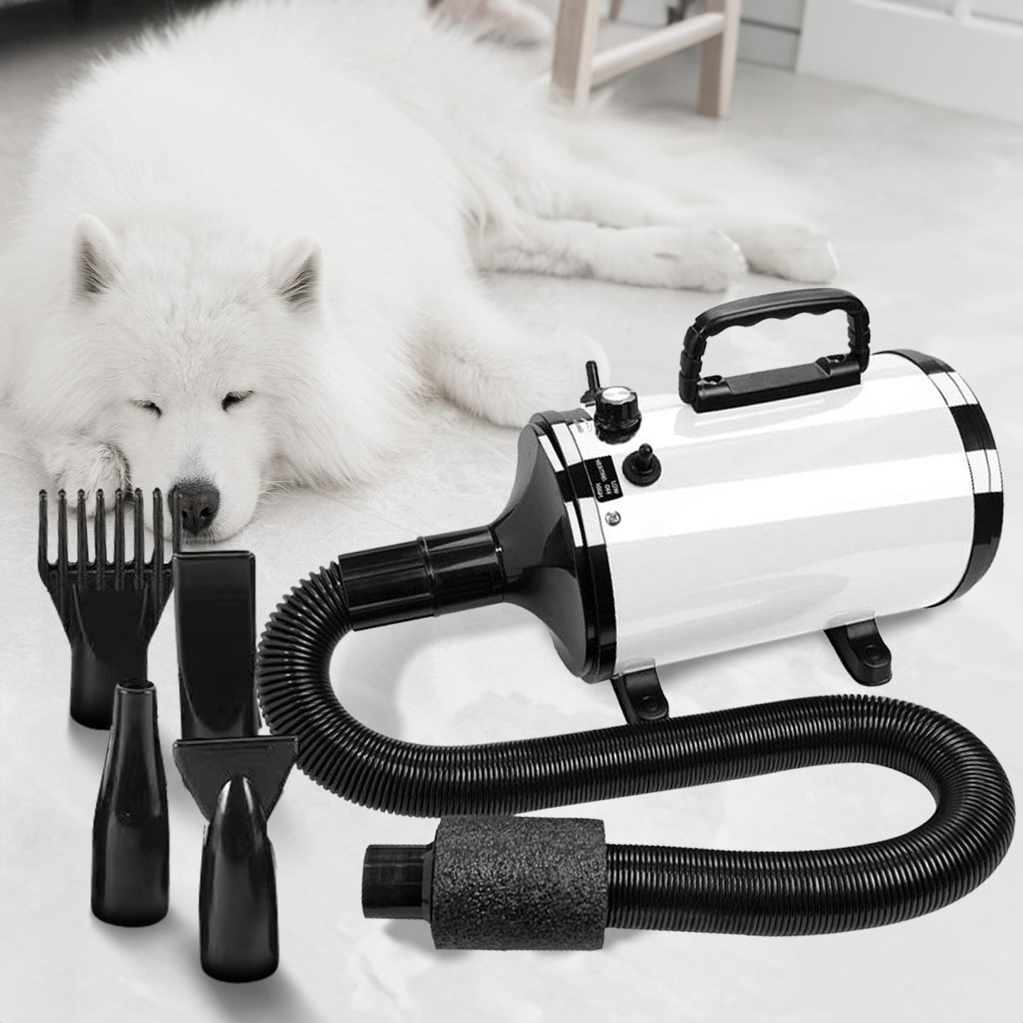 Pet Hair Dryer Advance Pet Grooming (White)