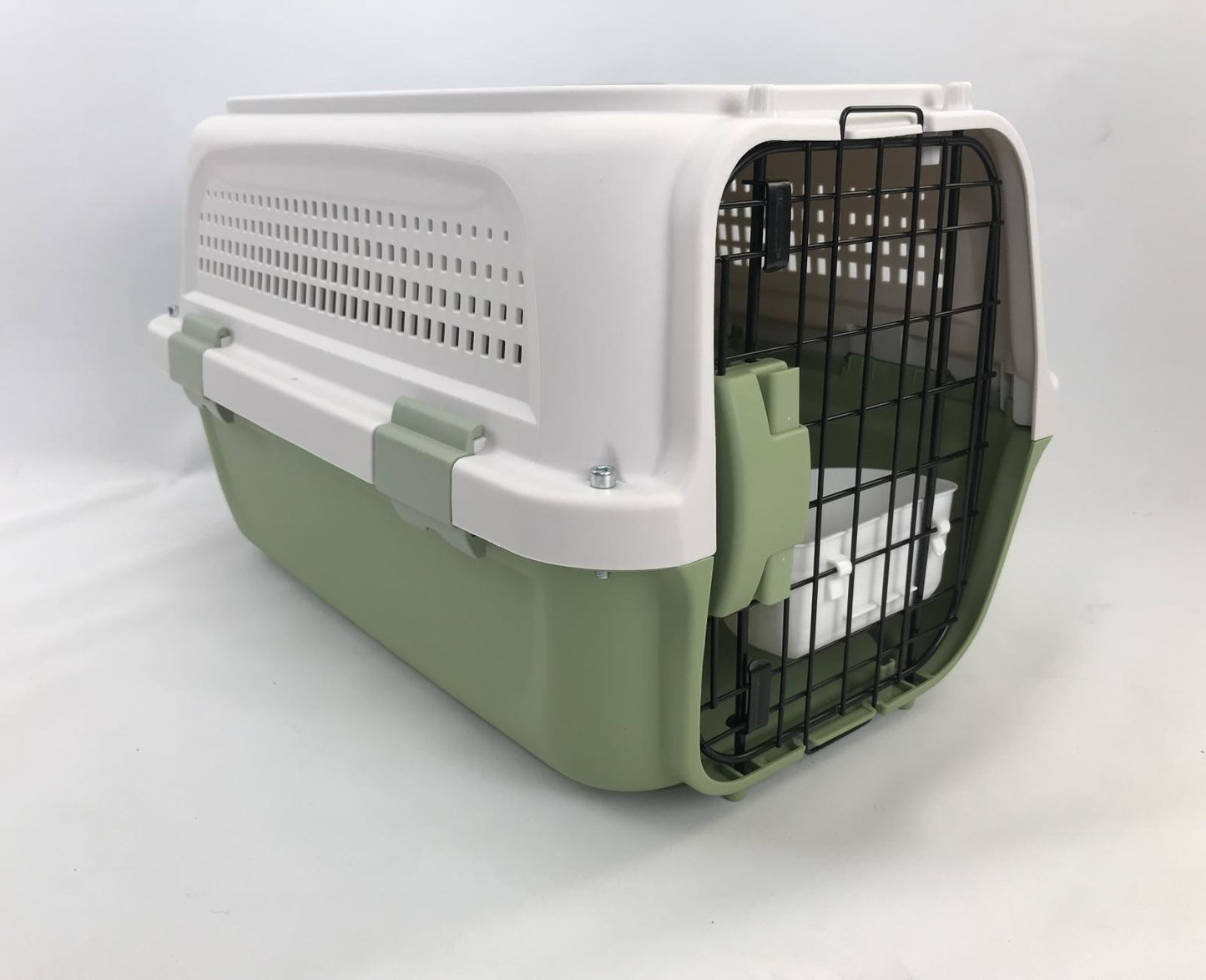 YES4PETS Small Dog Cat Rabbit Crate Pet Kitten Carrier Parrot Cage Green