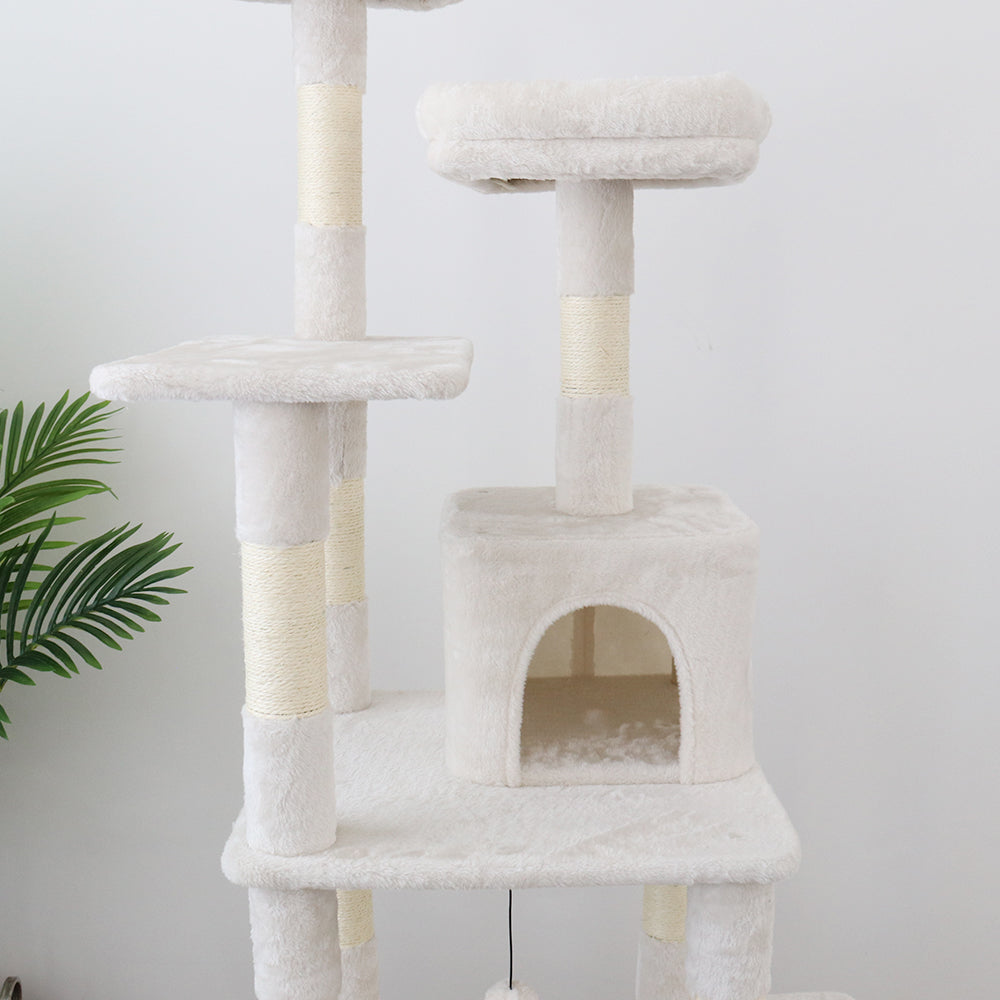 CATIO Tranquility Condo Scratching Post Cat Tree Cat Bed 50x50x174cm