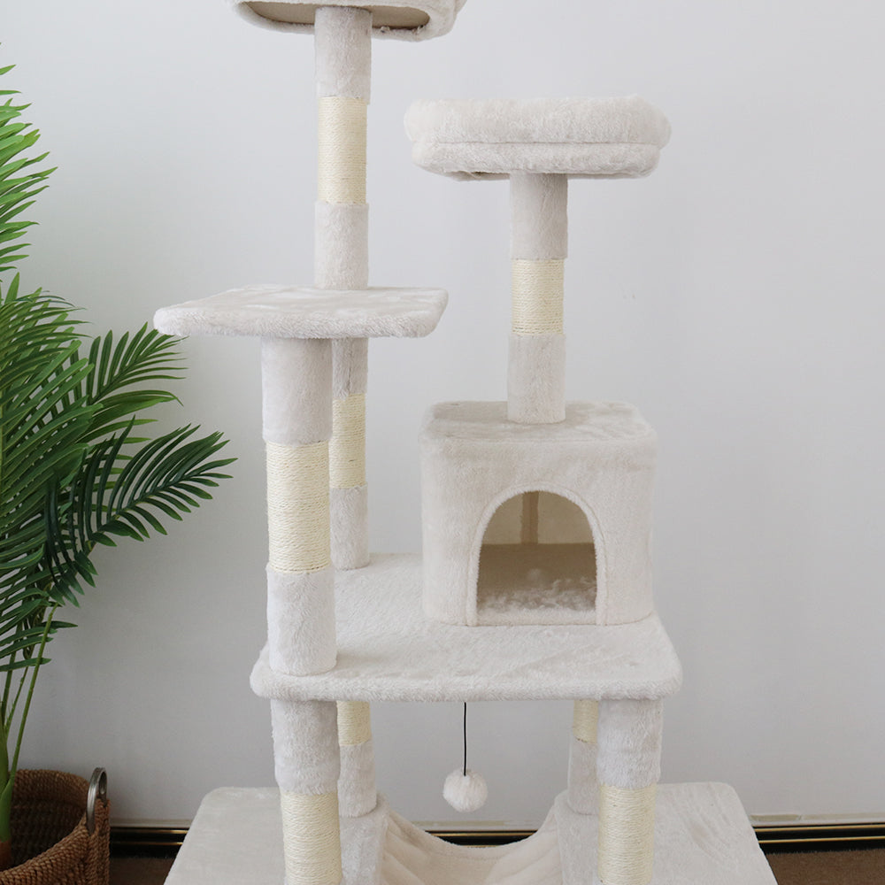 CATIO Tranquility Condo Scratching Post Cat Tree Cat Bed 50x50x174cm