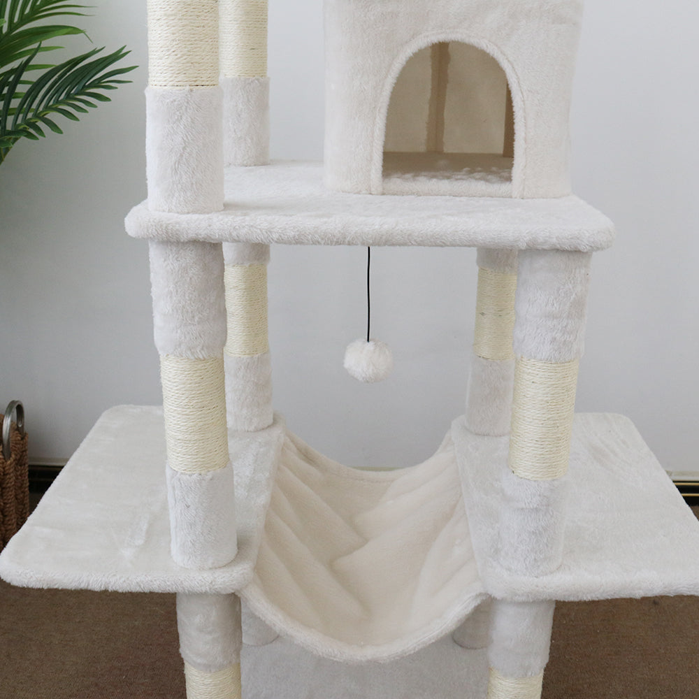 CATIO Tranquility Condo Scratching Post Cat Tree Cat Bed 50x50x174cm