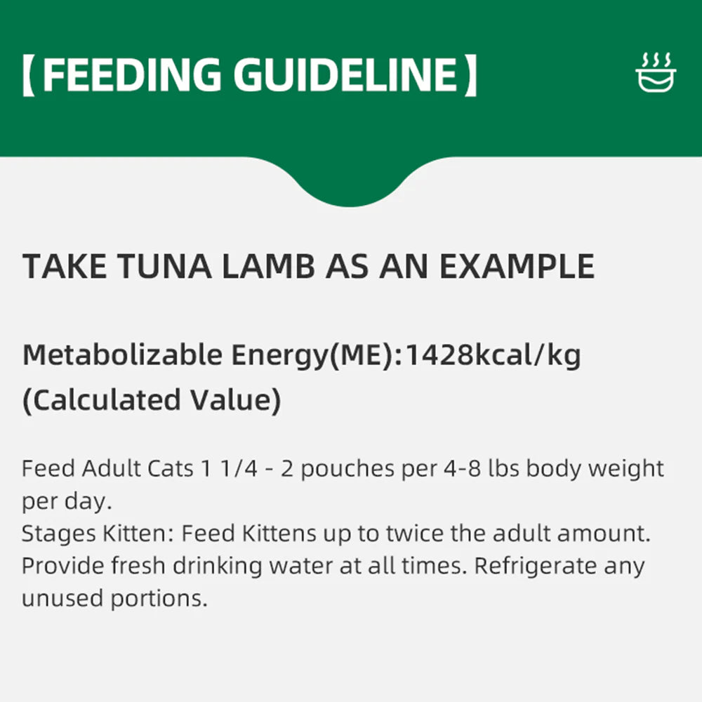 FOOD CHAIN Tuna & Chicken Recipe Wet Cat Food 80gX6